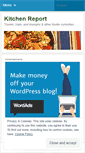 Mobile Screenshot of kitchenreport.net